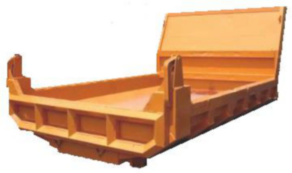 9 cu yds (Heaped) Track Dump Bed