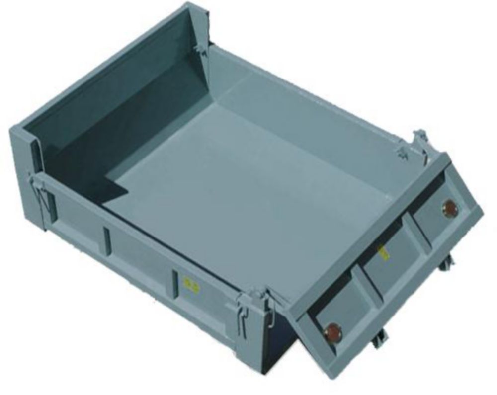 5 cu yds (Heaped) Track Dump Bed