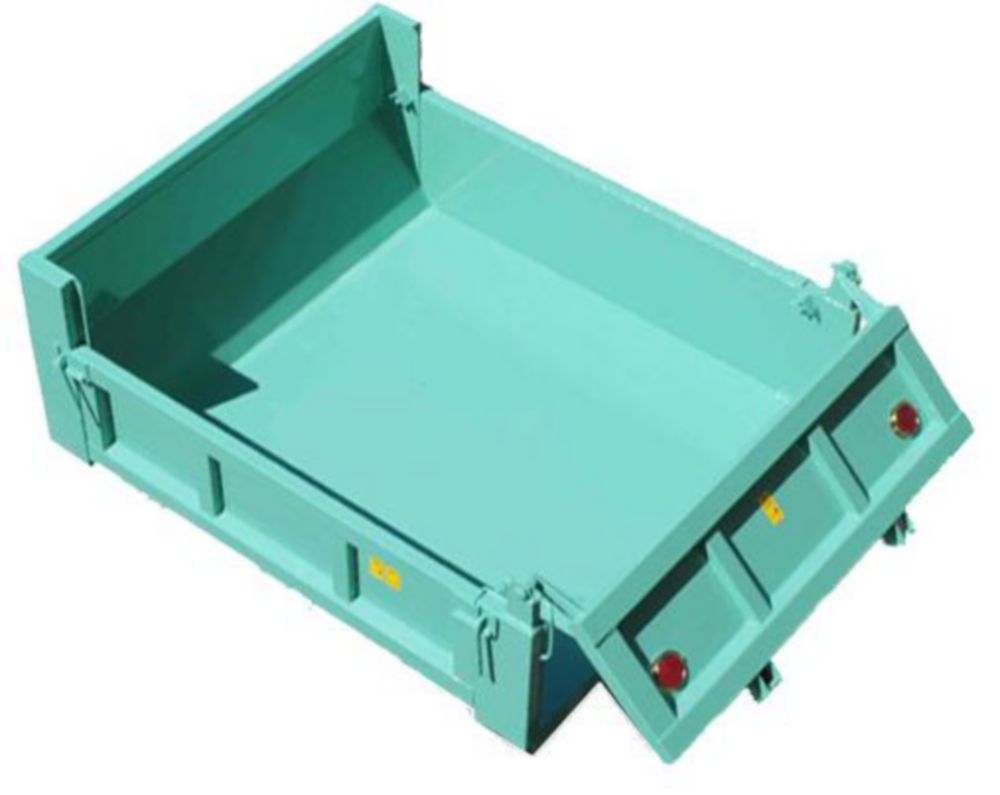1.8 cu yds (Heaped) Track Dump Bed