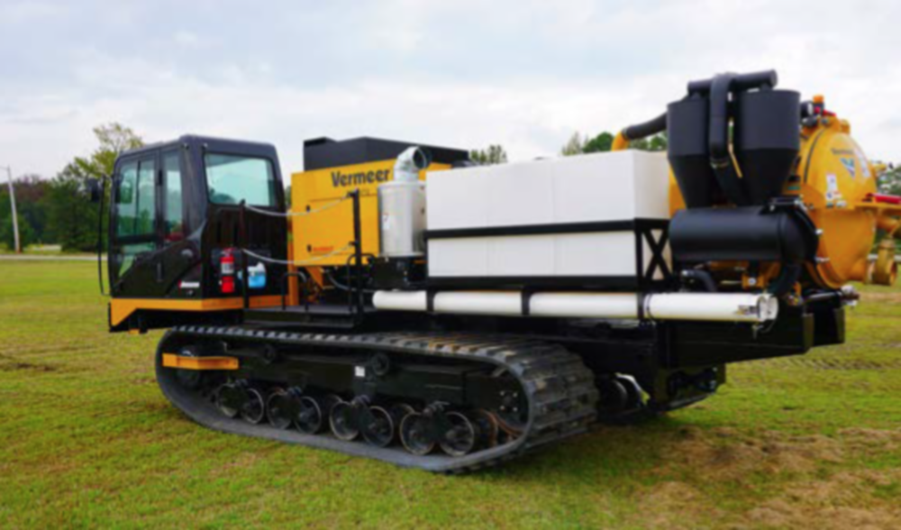 500 gal 1,025 cfm Track Vacuum Excavator