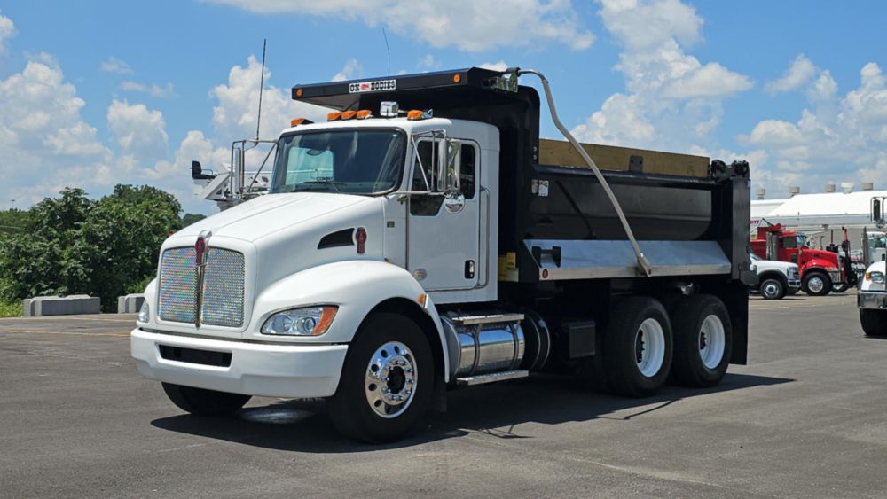 2021 Kenworth T370 6x4 Ox Bodies 14 Ft. Dump Truck