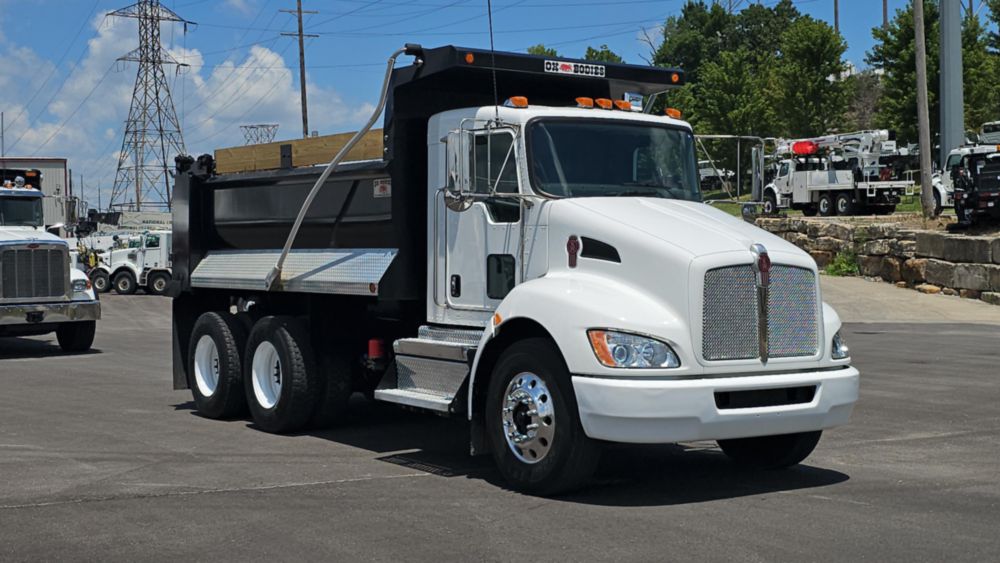 2021 Kenworth T370 6x4 Ox Bodies 14 Ft. Dump Truck