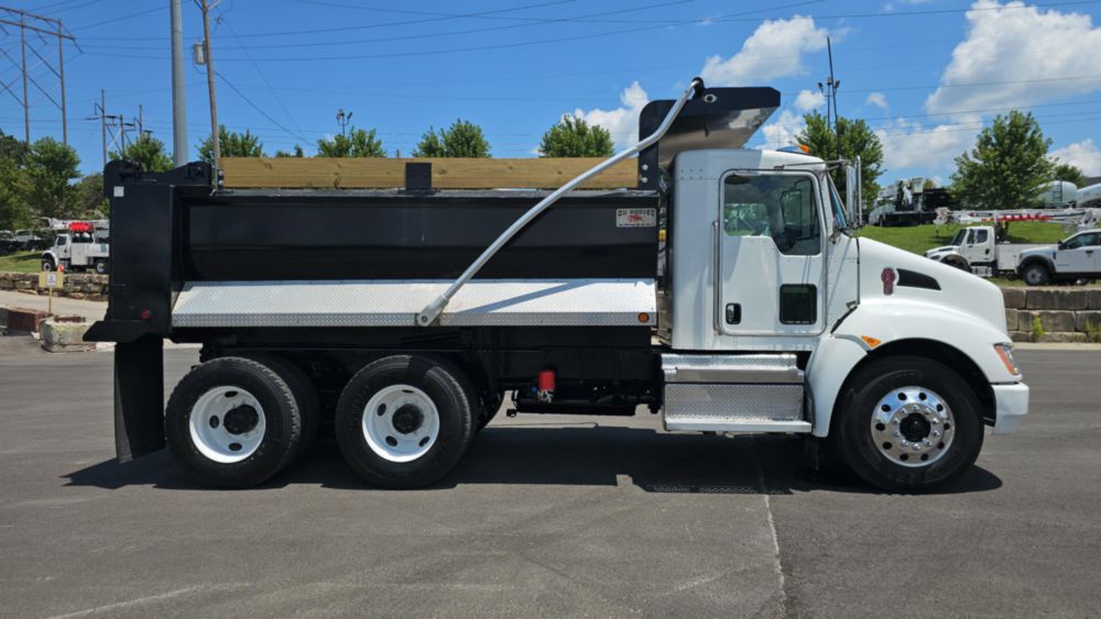 2021 Kenworth T370 6x4 Ox Bodies 14 Ft. Dump Truck