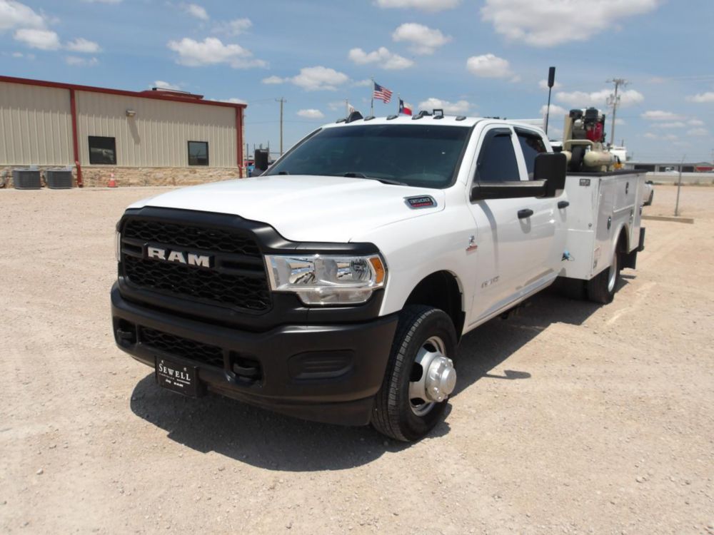 2022 Dodge Ram 3500 Crew Cab Palfinger PSC 3216 Service Truck