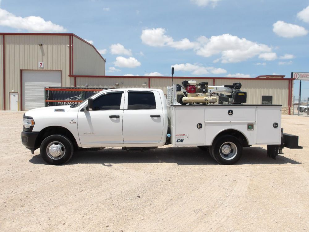 2022 Dodge Ram 3500 Crew Cab Palfinger PSC 3216 Service Truck