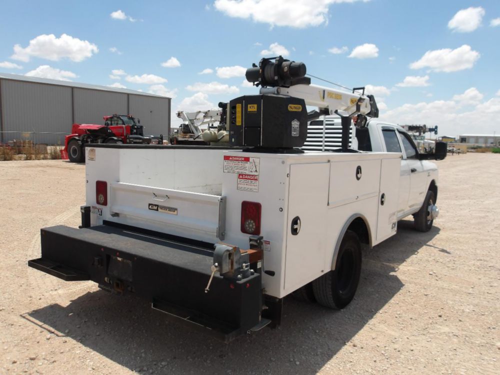 2022 Dodge Ram 3500 Crew Cab Palfinger PSC 3216 Service Truck