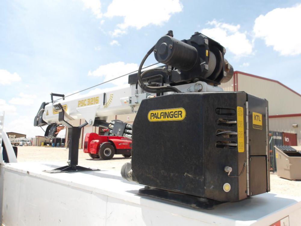 2022 Dodge Ram 3500 Crew Cab Palfinger PSC 3216 Service Truck