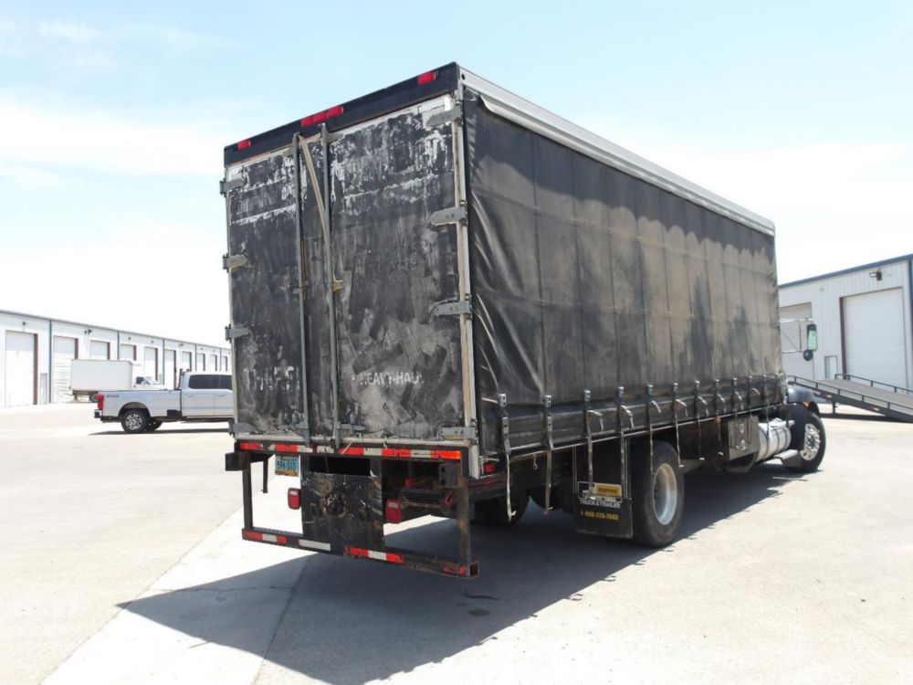 2014 Kenworth T-370 Curtain Side Box Truck