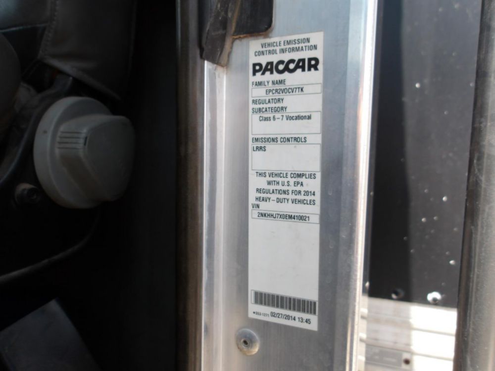 2014 Kenworth T-370 Curtain Side Box Truck