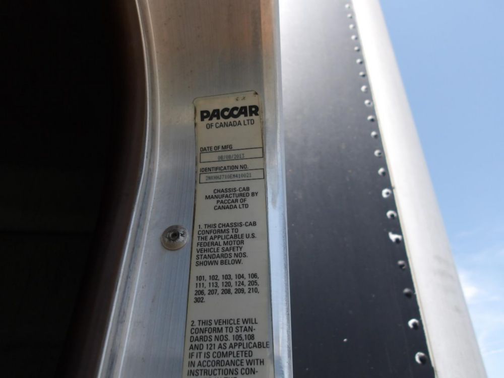 2014 Kenworth T-370 Curtain Side Box Truck