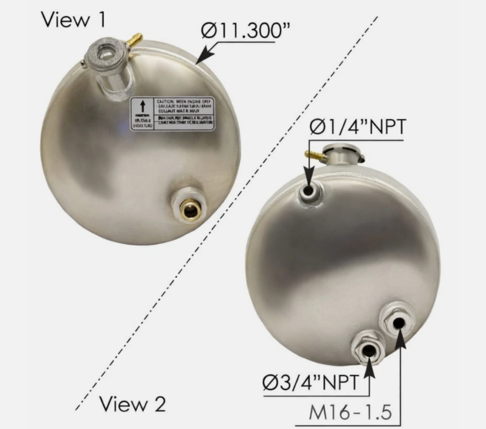 Automann Coolant Reservoir Mack