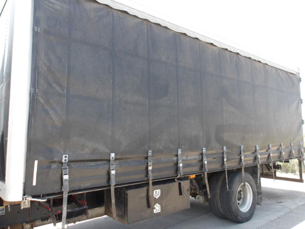 2014 Kenworth T-370 Curtain Side Box Truck
