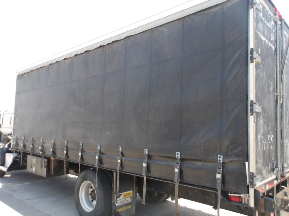 2014 Kenworth T-370 Curtain Side Box Truck