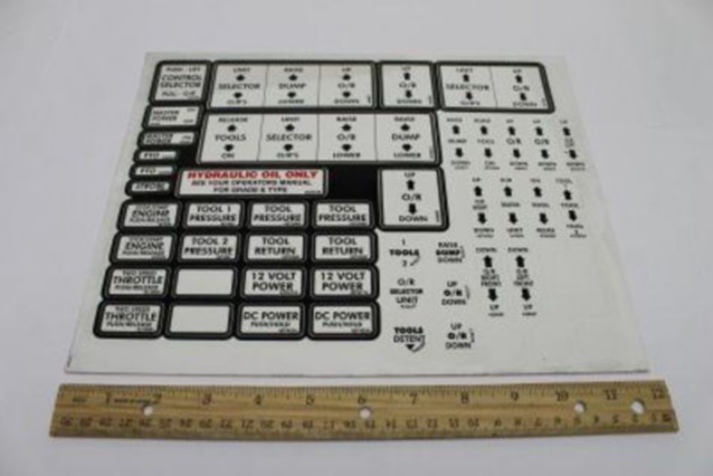 TEREX DECAL SHEET (S/L)