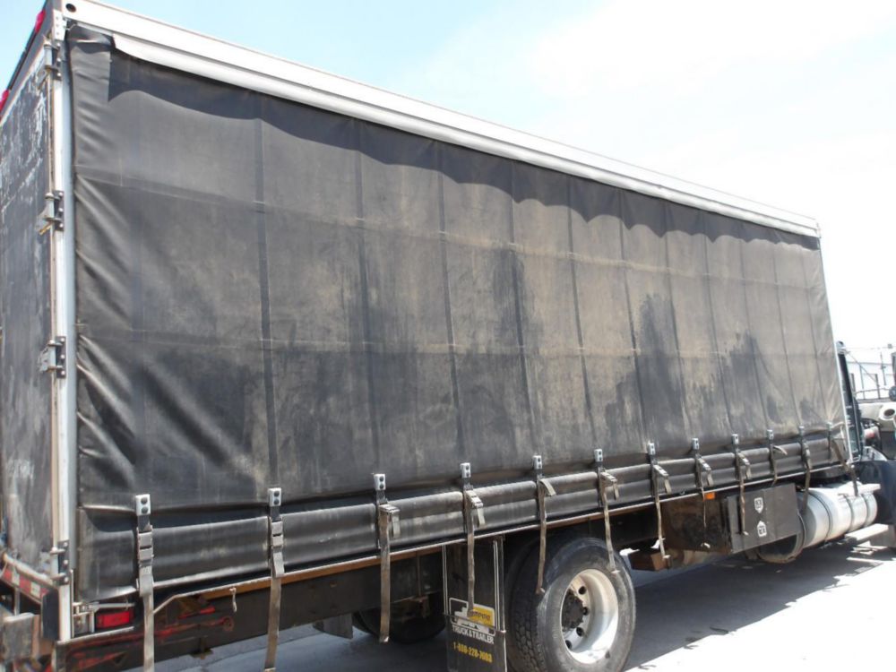 2014 Kenworth T-370 Curtain Side Box Truck