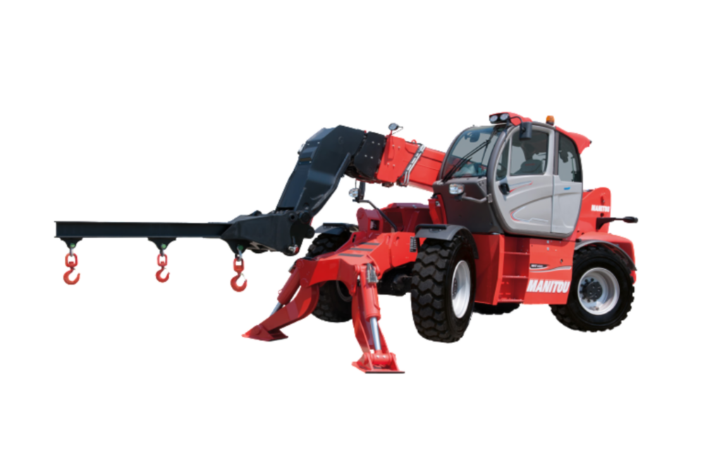 19,800 lbs 45.11 ft 176 hp Enclosed Cab Telehandler