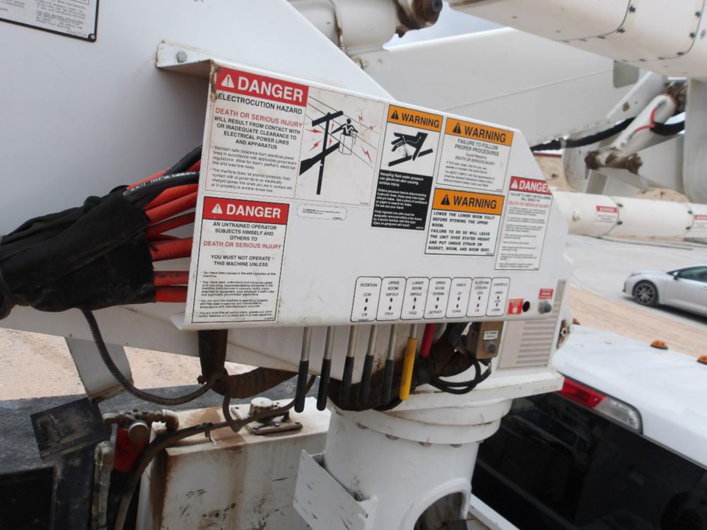 2019 Ford F-550 4x4 Terex LTM-40 Material Handler Bucket Truck
