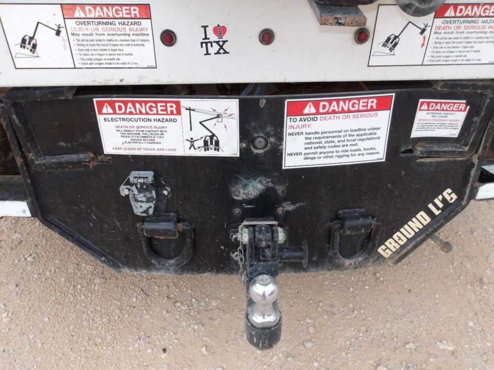 2019 Ford F-550 4x4 Terex LTM-40 Material Handler Bucket Truck