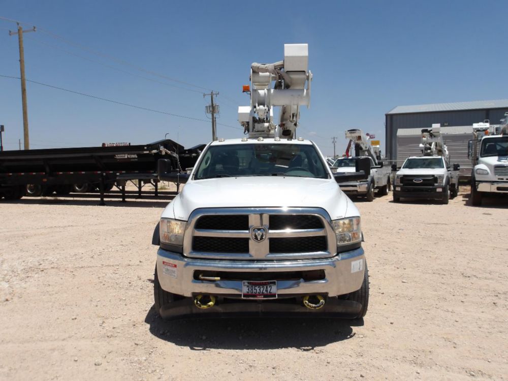 2017 Dodge Ram 5500 4x4 Terex LTM-40 Material Handler Bucket Truck