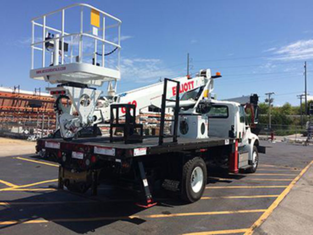 55 ft Non Insulated Hi-Rail Aerial