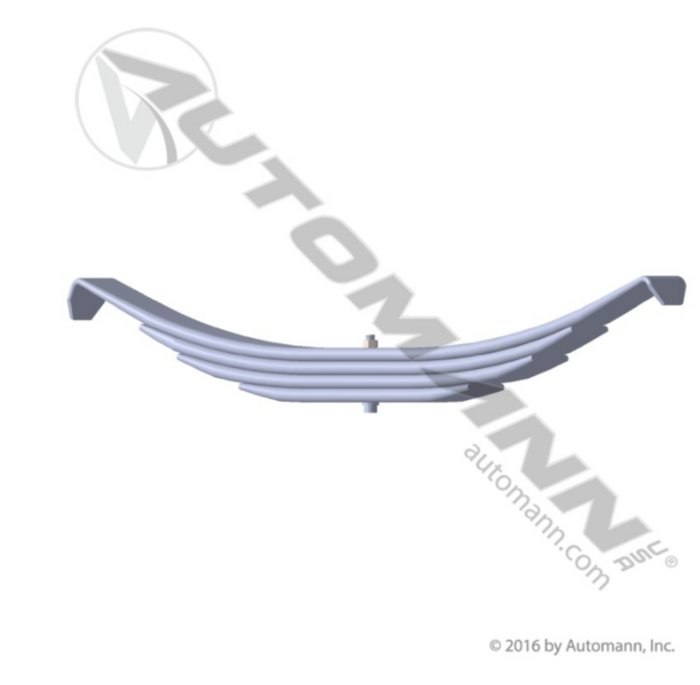 Automann 4 Leaf Heavy Duty Trailer Spring