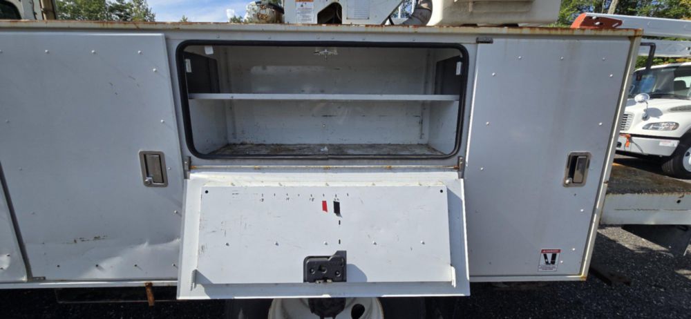 2017 Freightliner M2 4x2 Terex HRX-55 Material Handler Bucket Truck
