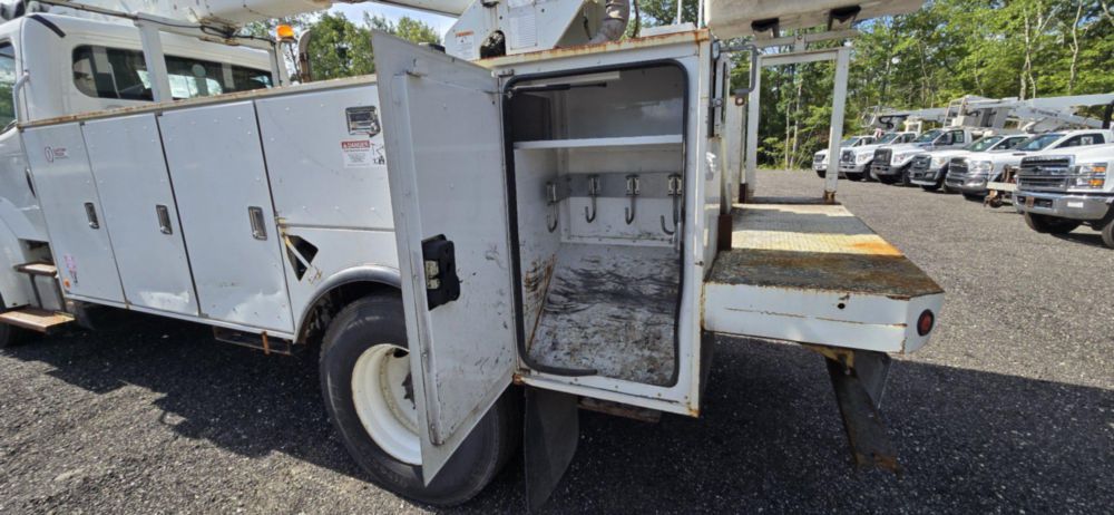 2017 Freightliner M2 4x2 Terex HRX-55 Material Handler Bucket Truck