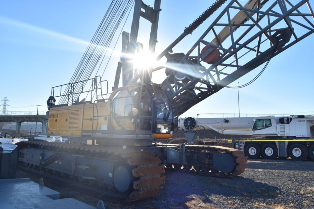 2013 Sany SCC8150 Lattice Boom Crawler Crane