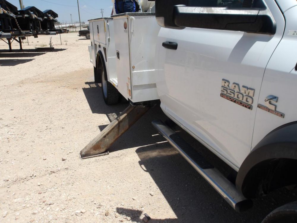 2017 Dodge Ram 5500 4x4 Terex LTM-40 Material Handler Bucket Truck