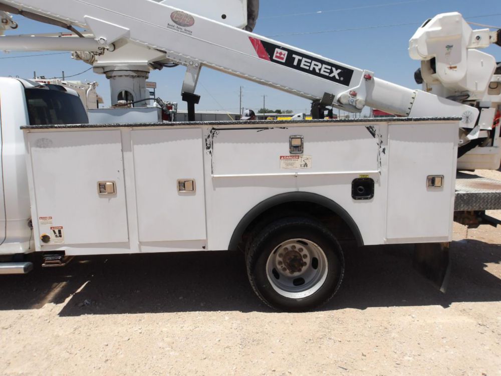 2017 Dodge Ram 5500 4x4 Terex LTM-40 Material Handler Bucket Truck