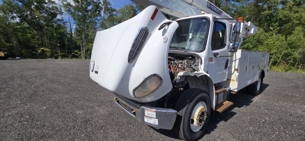 2017 Freightliner M2 4x2 Terex HRX-55 Material Handler Bucket Truck