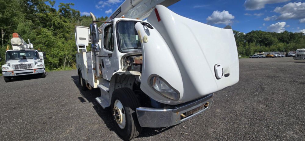 2017 Freightliner M2 4x2 Terex HRX-55 Material Handler Bucket Truck