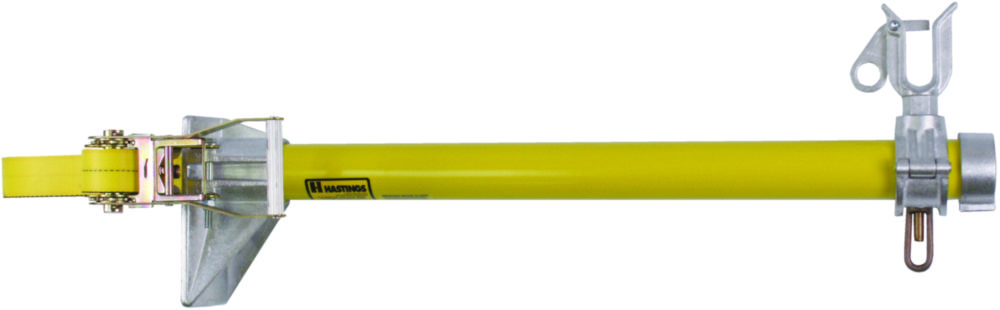 Hastings Pole-Mounted Support Arm w/ Ratchet Binder & Nylon Strap
