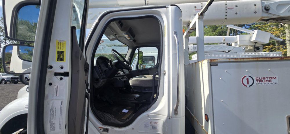 2017 Freightliner M2 4x2 Terex HRX-55 Material Handler Bucket Truck