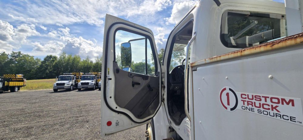 2017 Freightliner M2 4x2 Terex HRX-55 Material Handler Bucket Truck