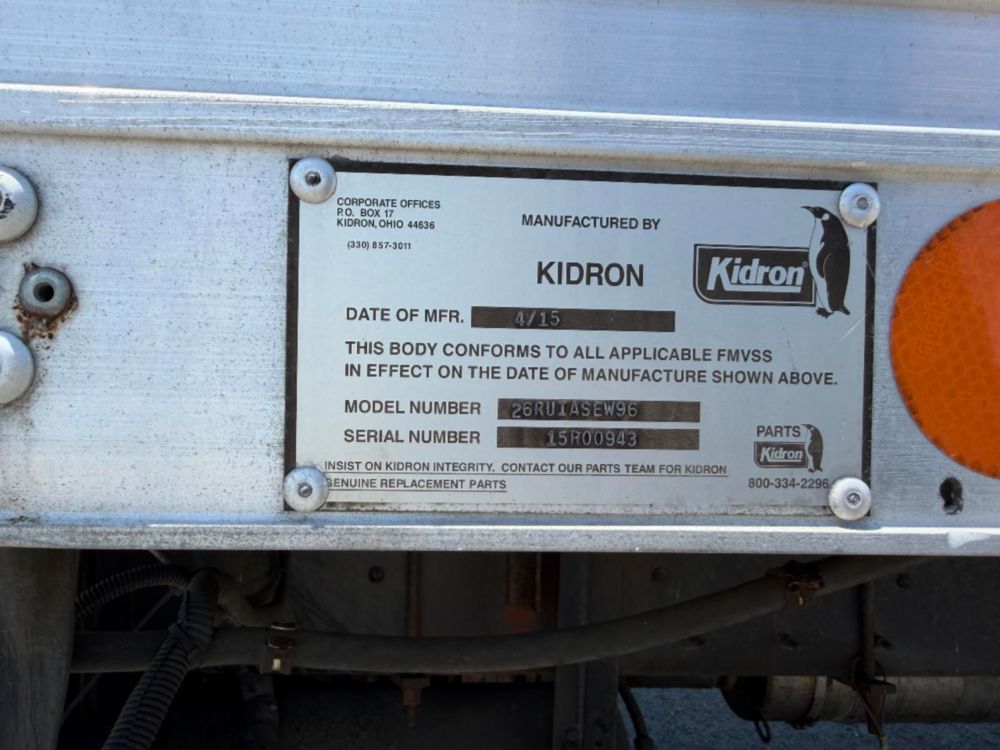 2016 Kenworth T-300 Tandem Axle Reefer Truck