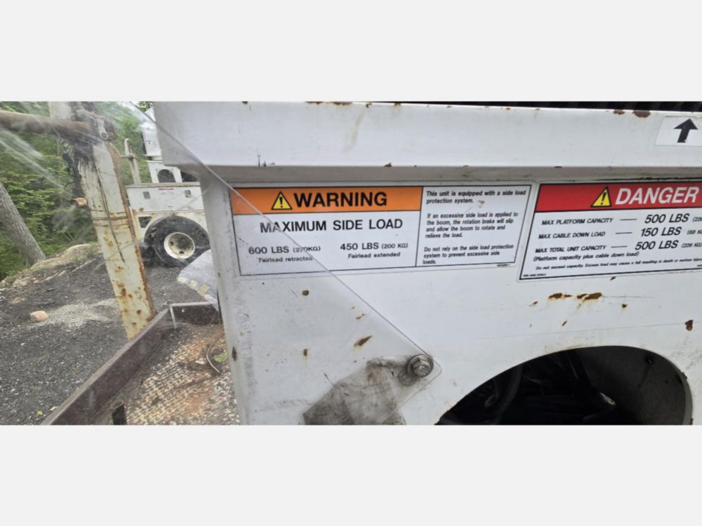 2018 Ford F-750 4x2 Versalift VTP-40-NE Cable Placer Truck