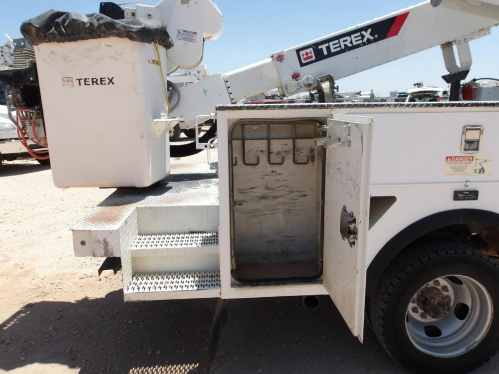 2017 Dodge Ram 5500 4x4 Terex LTM-40 Material Handler Bucket Truck