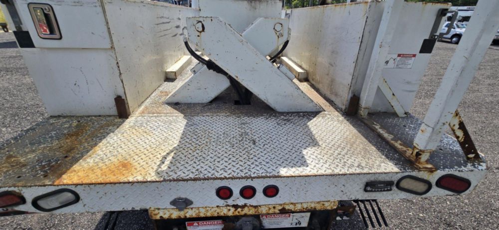 2017 Freightliner M2 4x2 Terex HRX-55 Material Handler Bucket Truck