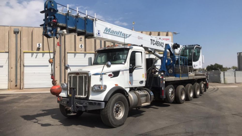 2018 Manitex TC45142 on 2019 Peterbilt 567 12x6 Boom Truck