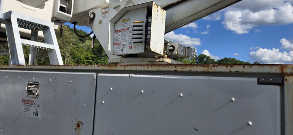 2017 Freightliner M2 4x2 Terex HRX-55 Material Handler Bucket Truck