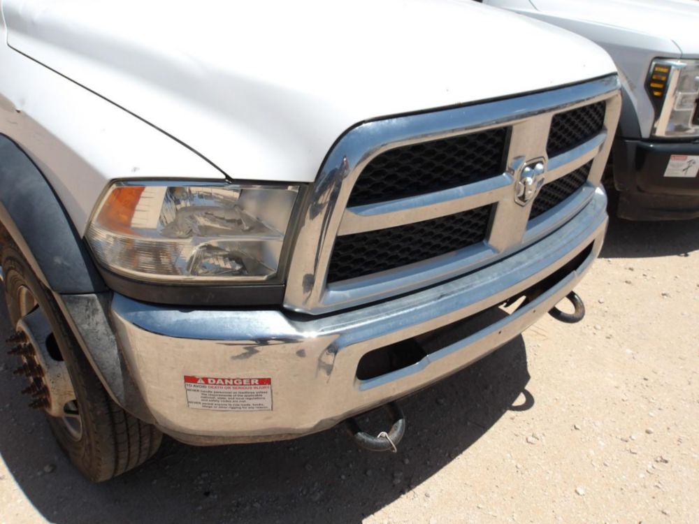 2017 Dodge Ram 5500 4x4 Versalift VST-47-I Material Handler Bucket Truck