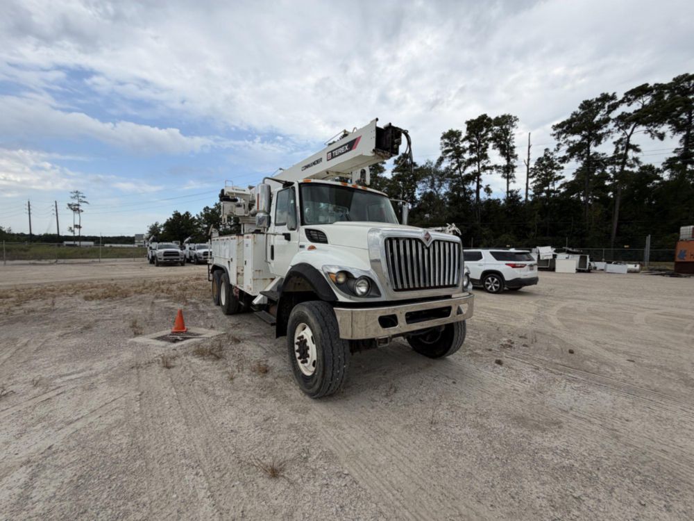2012 International 7400 6x6 Terex Commander "Incomplete"6060 Digger Derrick Truck