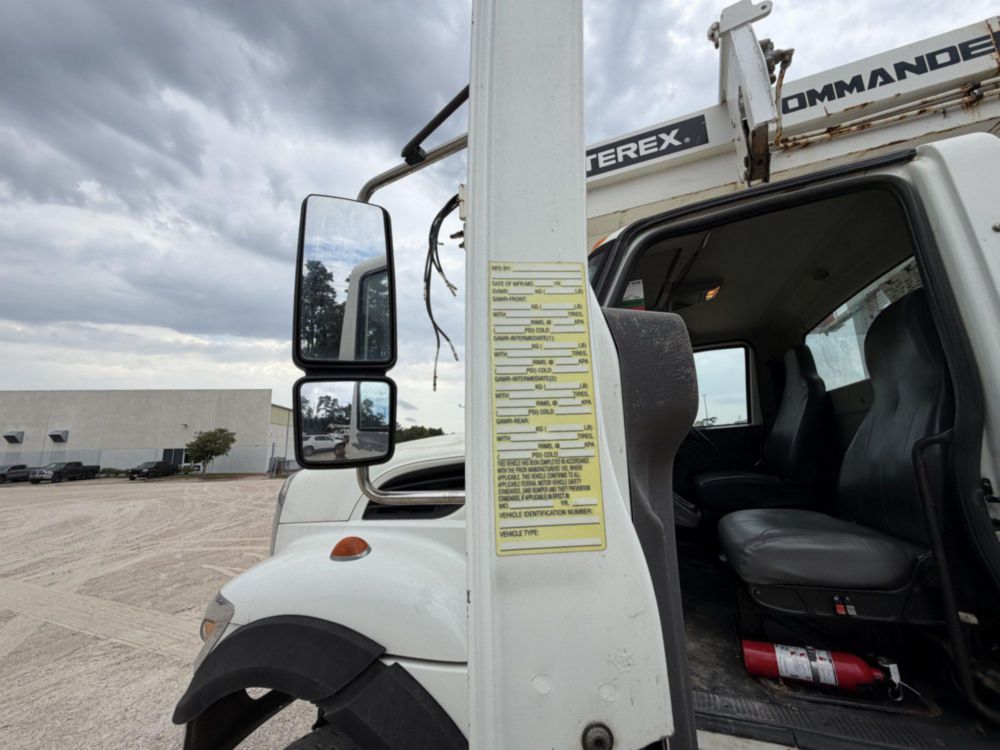 2012 International 7400 6x6 Terex Commander "Incomplete"6060 Digger Derrick Truck