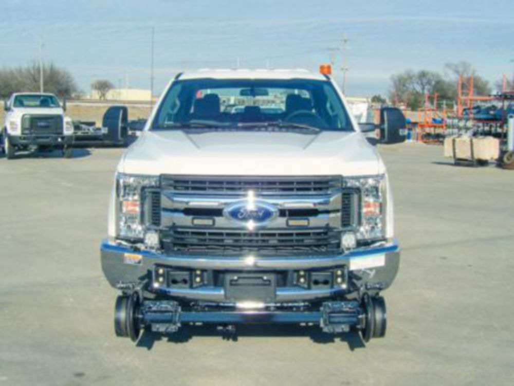 Signal Maintainer Extended Cab Gas Hi-Rail Pickup Truck