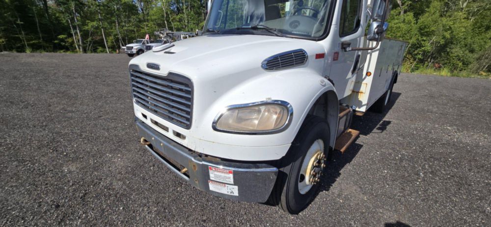 2017 Freightliner M2 4x2 Terex HRX-55 Material Handler Bucket Truck