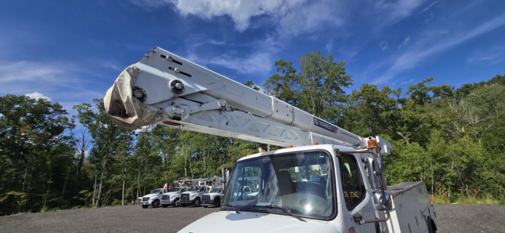 2017 Freightliner M2 4x2 Terex HRX-55 Material Handler Bucket Truck