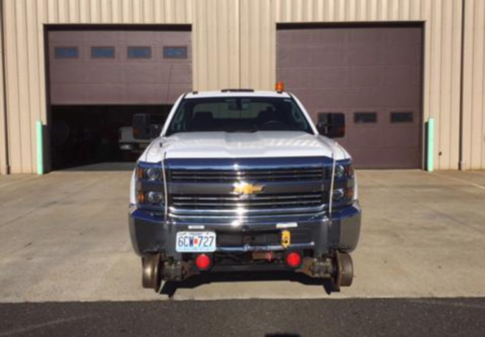 1 Ton Regular Cab AWD Gas Hi-Rail Pickup Truck