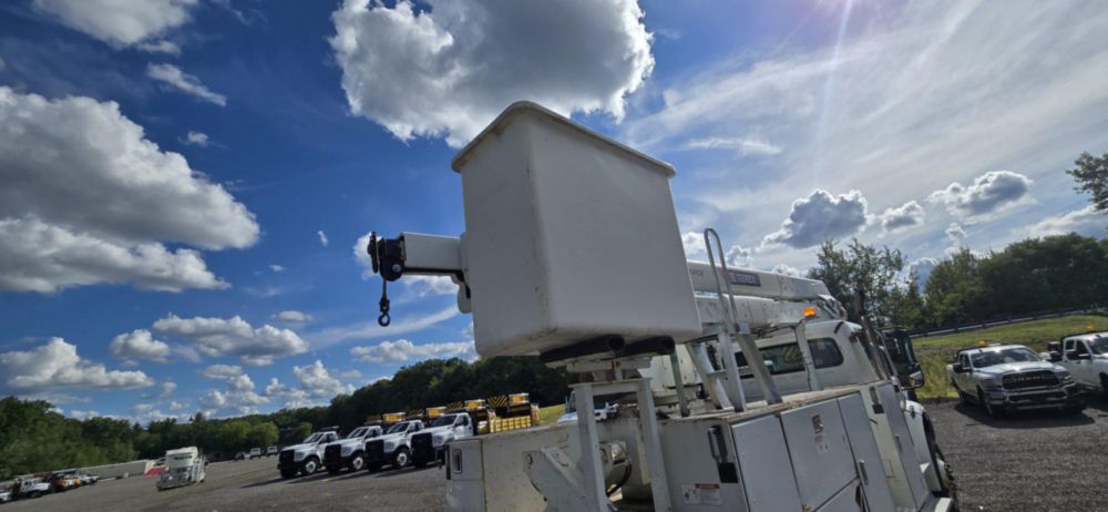 2017 Freightliner M2 4x2 Terex HRX-55 Material Handler Bucket Truck