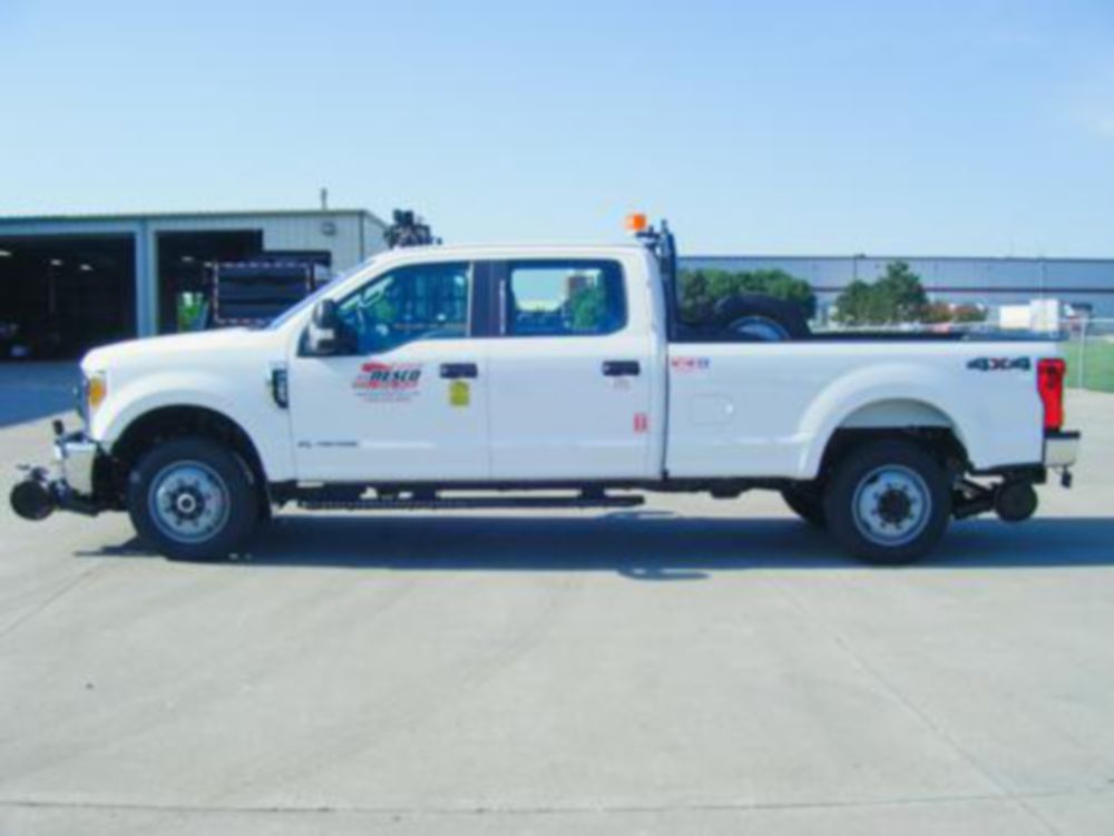 1 Ton Crew Cab AWD Diesel Hi-Rail Pickup Truck